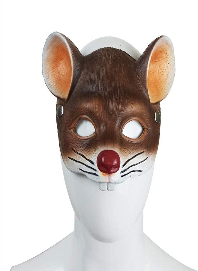 Joylern Animal Mask 3D Mouse Mask Halloween Mask for Halloween Cosplay Party Props - Brown - Image 5